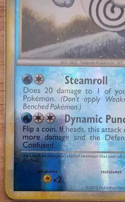 Poliwrath 21/95 Reverse Holo NM/LP Condition Pokemon Unleashed - Image 5