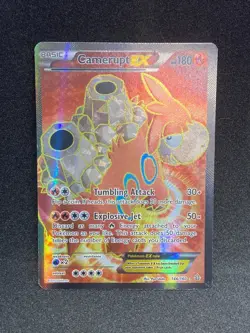 Camerupt EX 146/160 - XY Primal Clash Full Art - Good Condition - Pokemon TCG - Image 1