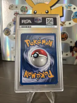 Pokemon TCG Raichu Base Set 2 Holo Unlimited Holo Rare PSA 8 - Image 2