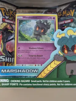 Pokemon Shining Legends Marshadow Pin Collection Box Factory Sealed TCG - Image 3