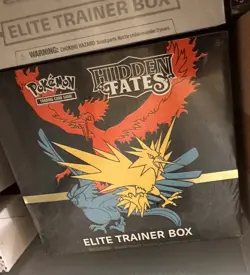 Pokemon TCG Hidden Fates Elite Trainer Box ETB Sun & Moon New Factory Sealed 820650804731 - Image 1