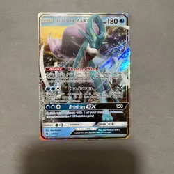 Pokemon TCG Suicune GX 60/214 Ultra Rare Lost Thunder - Image 1