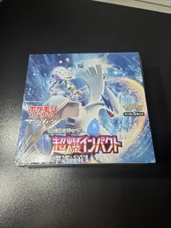 Pokemon SM8 Super Burst Impact Booster Box Japanese Sealed - Image 1