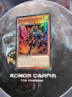 SUDA-EN014 “Metal Flameswordsman” Ultra Rare 1st Edition YuGiOh IN STOCK NOW! - Image 1
