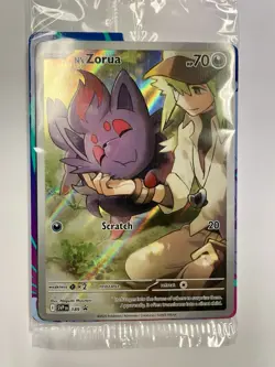 N’s Zorua SVP 189- Pokemon TCG Journey Together Sealed Black Star Promo - Image 1
