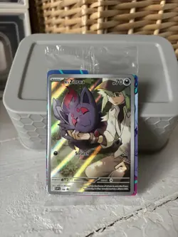 Pokemon TCG Journey Together Elite Trainer Box Promo: N’s Zorua SVP189 - Sealed - Image 1
