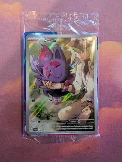 Sealed N's Zorua SVP 189 - Black Star Promo (Journey Together) - MINT - Image 1