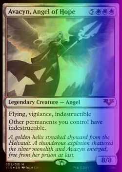 MTG Magic the Gathering Avacyn, Angel of Hope (5/15) FTV Angels NM FOIL - Image 1