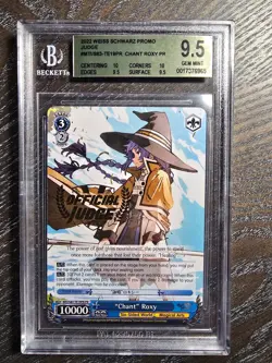 weiss schwarz mushoku tensei Chant Roxy Judge Promo MTI/S83 bgs 9.5 - Image 1