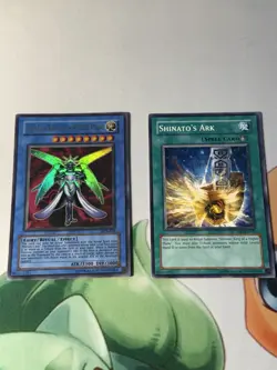 Yugioh! Shinato, King of a Higher Plane DCR-016 Ultra Rare MP & Shinato's Ark - Image 1