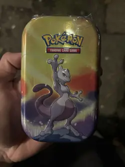 2x Pokemon Kanto Power Mini Tin Mewtwo and Mew New and Sealed 820650804137 - Image 3