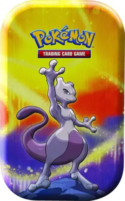 Pokemon Trading Card Game Kanto Power Mini Tin 24 Mewtwo - New & Sealed - Image 1
