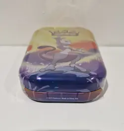 Pokemon TCG Mewtwo Kanto Power Mini Tin ( H24 ) Brand New & Sealed. - Image 3