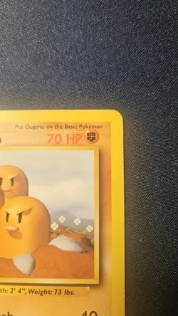 Pokemon Cards TCG: Dugtrio 19/102 Base Set Unlimited Rare Vintage 1999 WOTC - Image 4