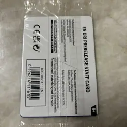 Pokemon TCG Destined Rivals Prerelease Staff Promo Cards [Sealed] - Image 2