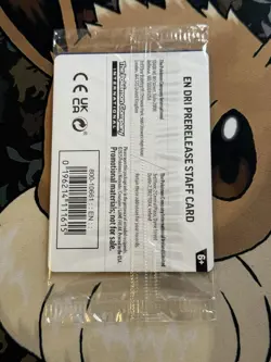 Pokemon TCG Destined Rivals Prerelease Staff Promo Cards [Sealed] - Image 5