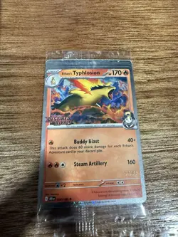 Pokemon TCG Destined Rivals Prerelease Staff Promo Cards [Sealed] - Image 2