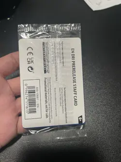 Pokemon TCG Destined Rivals Prerelease Staff Promo Cards Sealed Set - Image 2