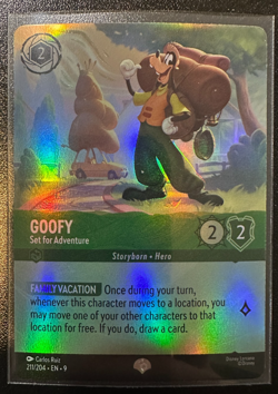 Disney Lorcana Fabled - Goofy Set for Adventure - Epic #211/204 NM - Image 1