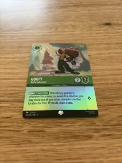 Disney Lorcana TCG Fabled 211/204 Goofy Set For Adventure Epic - Image 2
