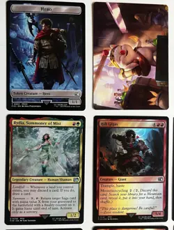 12 Card LOT Magic TheGathering Final Fantasy Rare Full Art Holo Series FFVII - Image 4