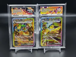 Pokemon Terastal Festival Eevee Evolutions 10 card SAR Set ACE 10 Subgrades - Image 4