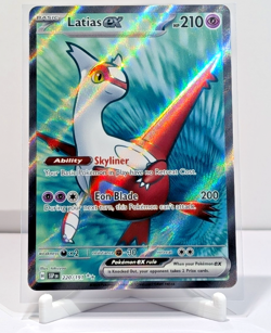 2024 Latias EX 220/191 Surging Sparks Full Art Ultra Rare Pokemon Card - Mint/NM - Image 1