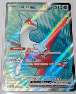 2024 Latias EX 220/191 Surging Sparks Full Art Ultra Rare Pokemon Card - Mint/NM - Image 2