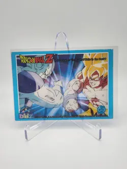 1999 JPP/Amada Dragon Ball Z Goku & Frieza C-4 : CLEAR Chase Trading Card DBZ MP - Image 1