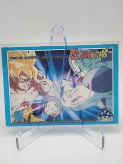 1999 JPP/Amada Dragon Ball Z Goku & Frieza C-4 : CLEAR Chase Trading Card DBZ MP - Image 3