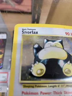 Pokemon TCG Snorlax Card 27/64 1st Edition Near Mint Condition - Image 2