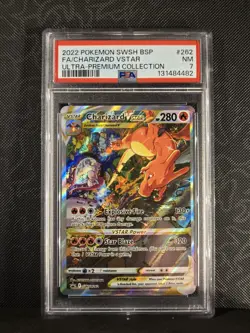 PSA 7 Charizard VSTAR SWSH262 🔥 Pokemon SWSH: Sword & Shield Promo Cards - Image 1