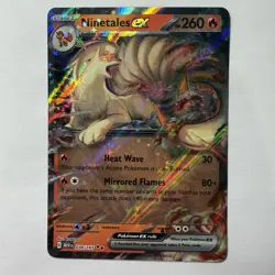 Ninetales ex - SV: Scarlet & Violet 151 038/165 NM English Pokemon Card - Image 1