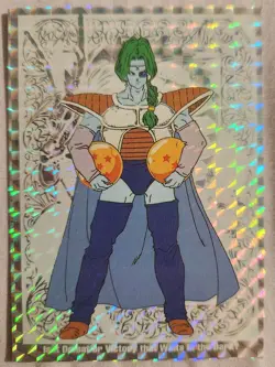 1998 Dragon Ball Z Zarbon Silver Prism Card G5 Artbox JPP/AMADA DBZ CCG - Image 1