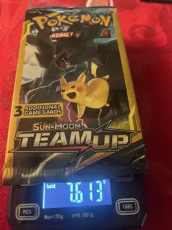 Pokemon TCG Sun & Moon Team Up 3-Card Pack Heavy Pack - Image 1