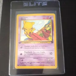 Abra - 49/82 - Pokemon Team Rocket 1st Edition Card NM+ - Image 1