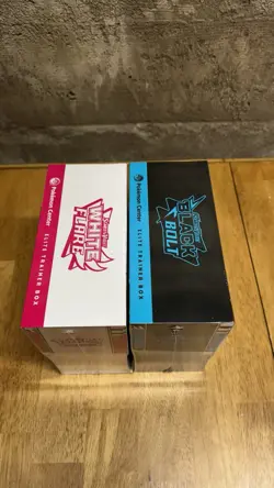 Pokemon Center Black Bolt & White Flare Elite Trainer Box ETB Set New Sealed - Image 3