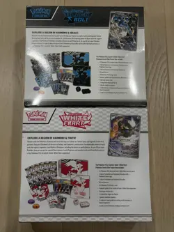Pokemon Center Black Bolt & White Flare Elite Trainer Box ETB Set New Sealed - Image 2