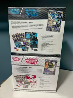 Pokemon Center Black Bolt & White Flare Elite Trainer Box ETB Set New Sealed - Image 2