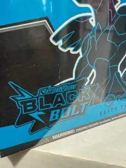 Pokemon Center Black Bolt & White Flare Elite Trainer Box ETB Set New Sealed - Image 3