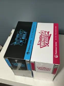 Pokemon Center Black Bolt & White Flare Elite Trainer Box ETB Set New Sealed - Image 5