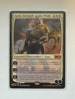 NM/M Ajani, Strength of the Pride #2 MTG M20 Magic The Gathering Card - Image 1
