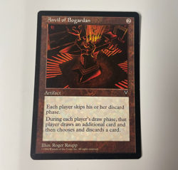 Anvil of Bogardan, Magic the Gathering, Visions Set - Image 1