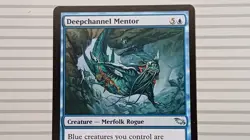 Magic: The Gathering - Shadowmoor ~ Uncommon ~ Deepchannel Mentor - Image 2