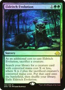 MTG FOIL Eldritch Evolution - Eldritch Moon #155 - Image 1