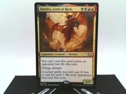 Rakdos, Lord of Riots 0230 Commander: Duskmourn: House of Horror DSC MTG Magic - Image 1
