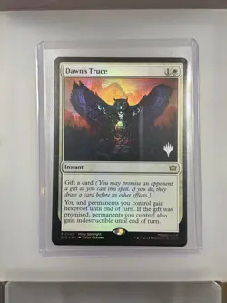 Dawn's Truce R 0009 Rare - PROMO - MTG - NM Foil - Promo Pack: Lorwyn - Image 1