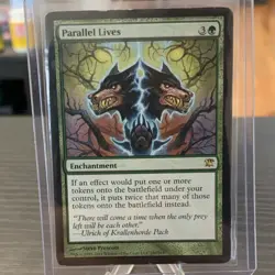 Magic: The Gathering Parallel Lives Rare Green Enchantment Innistrad 199/264 - Image 1