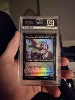 Sephiroth, Fabled Soldier Mtg Final Fantasy Pre Release Promo PSA 10 Pop 5 - Image 3