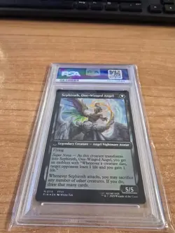 Sephiroth, Fabled Soldier Mtg Final Fantasy Pre Release Promo PSA 10 Pop 5 - Image 5